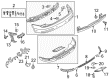 Diagram for Audi Q3 Bumper - 8U0-807-067-F-GRU