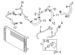 Diagram for 2009 Audi A4 Coolant Pipe - 8E1-819-373-R