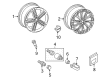 Diagram for 2021 Audi A8 Quattro Alloy Wheels - 4N0-601-025-AF