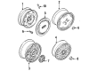 Diagram for Audi 5000 Alloy Wheels - 431-601-025-R