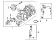 Diagram for Audi Exhaust Clamp - 0P2-253-725-B