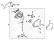 Diagram for Audi A3 Quattro Side View Mirrors - 8V7-857-409-R-9B9