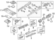 Diagram for Audi A8 Quattro Power Seat Switch - 4H0-959-918-B-V58