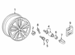 Diagram for Audi S7 Sportback Alloy Wheels - 4K8-601-025-F