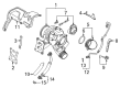 Diagram for Audi A3 Quattro Turbocharger - 06Q-145-703-H