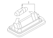 Diagram for Audi License Plate Lights - 8N0-943-022-A