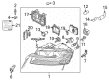 Diagram for Audi S8 Headlight - 4E0-941-029-BT