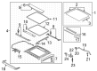 Diagram for Audi Sunroof Motor - 4M0-959-591-B