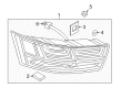 Diagram for Audi Q7 Tail Light - 4M0-945-093-L