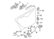 Diagram for Audi A4 Quattro Door Latch Cable - 8E0-839-085-C