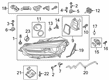 Diagram for Audi A5 Quattro Headlight - 8W6-941-043-E