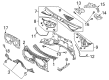 Diagram for Audi Q7 Dash Panels - 4L0-803-147