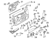 Diagram for Audi S4 Window Switch - 8Z0-959-851-F-5PR