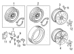 Diagram for Audi Q3 Quattro Alloy Wheels - 8U0-601-025-R