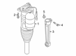 Diagram for Audi A8 Quattro Shock Absorber - 4N0-616-001-AC