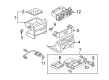 Diagram for Audi TT A/C Switch - 8N0-820-043-A-B98