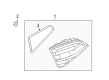 Diagram for 2016 Audi A4 Tail Light - 8K5-945-093-AD