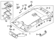 Diagram for Audi Q5 PHEV Interior Lights - 80A-947-111-BC5