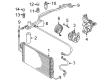 Diagram for Audi A/C Condenser - 1J0-820-413-N