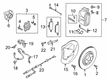 Diagram for Audi Brake Caliper Bolt - 8W0-698-231