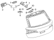 Diagram for Audi Q5 Door Latch Cable - 80A-827-535