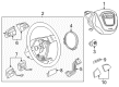 Diagram for Audi allroad Steering Wheel - 8K0-419-091-DS-INU