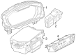 Diagram for Audi Q4 e-tron Sportback A/C Switch - 89A-820-043-F