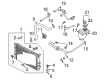 Diagram for Audi A8 Radiator - 4D0-121-251-F