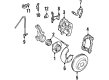 Diagram for Audi V8 Quattro Instrument Cluster - 893-919-045-B