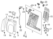 Diagram for Audi A6 allroad Seat Heater Pad - 4K0-963-555-M