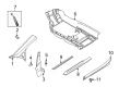 Diagram for Audi R8 Pillar Panels - 420-867-233-A-K23