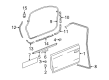 Diagram for Audi A6 Quattro Window Regulator - 4F0-837-461-A