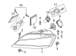 Diagram for Audi R8 Headlight - 420-941-030-T