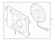 Diagram for Audi Cooling Fan Shroud - 1EA-121-205