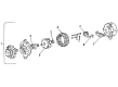 Diagram for Audi Voltage Regulators - 038-903-803-F