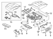 Diagram for Audi Seat Cushion Pad - 8U0-881-439-A