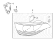 Diagram for Audi Q5 Back Up Light - 8R0-945-093-D