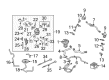 Diagram for Audi Diverter Valve - 079-131-101-H