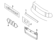 Diagram for Audi Allroad Quattro Door Moldings - 4B9-853-927-N-3Q7