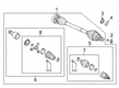 Diagram for Audi CV Joint - 8V0-498-103-A