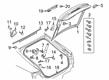 Diagram for Audi S5 Sportback Lift Support - 8W8-827-851-E