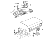 Diagram for Audi V8 Quattro Body Control Module - 443-953-233-D