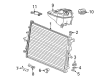 Diagram for Audi Q7 Radiator - 7L6-121-253-K