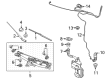 Diagram for Audi Washer Reservoir - 5WA-955-453-A