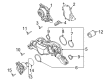 Diagram for Audi A8 Quattro Water Pump - 0P2-121-014-H