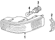 Diagram for Audi V8 Quattro Bulb Socket - 441-941-156-A