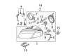 Diagram for Audi Bulb Socket - 8E0-941-669