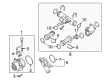 Diagram for Audi A3 Coolant Pipe Seal - 04L-121-688