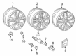 Diagram for 2022 Audi A6 Quattro Alloy Wheels - 4K0-601-025-J