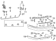 Diagram for Audi Bumper - 4D0-807-497-AA-GRU